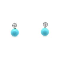 Orecchini Ultima Edizione Donna Classic in Argento OAO6671-TURCHESE - OAO6671-TURCHESE